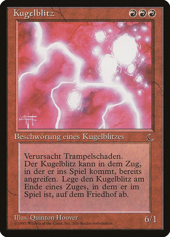 Ball Lightning (German) - "Kugelblitz" [Renaissance] - Rocket TCG