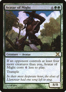 Avatar of Might (Premium Foil) [Tenth Edition] - Rocket TCG