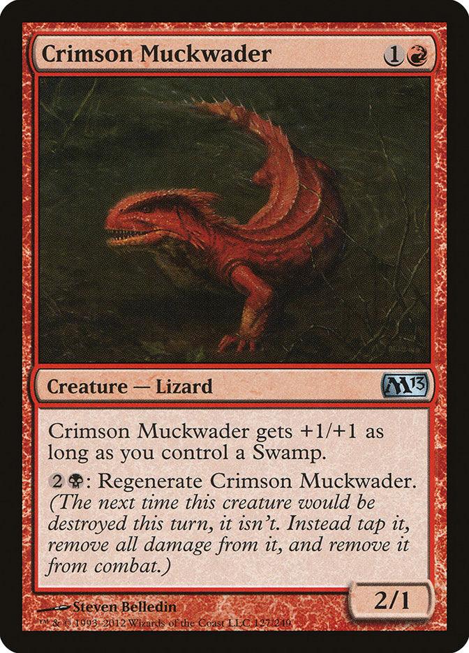 Crimson Muckwader [Magic 2013] - Rocket TCG