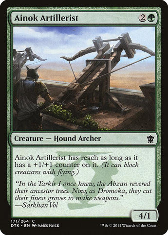 Ainok Artillerist [Dragons of Tarkir] - Rocket TCG