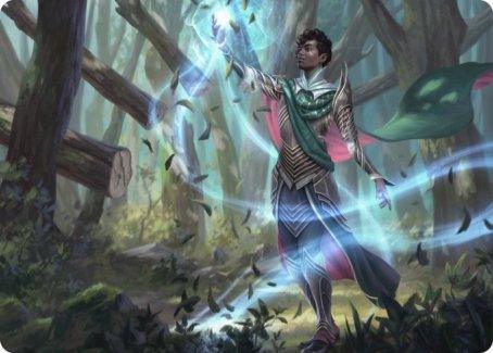 Dragonsguard Elite Art Card (15/81) [Strixhaven: School of Mages Art Series] - Rocket TCG