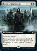 Curse of Conformity (Extended Art) [Innistrad: Midnight Hunt Commander] - Rocket TCG