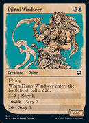 Djinni Windseer (Showcase) [Dungeons & Dragons: Adventures in the Forgotten Realms] - Rocket TCG