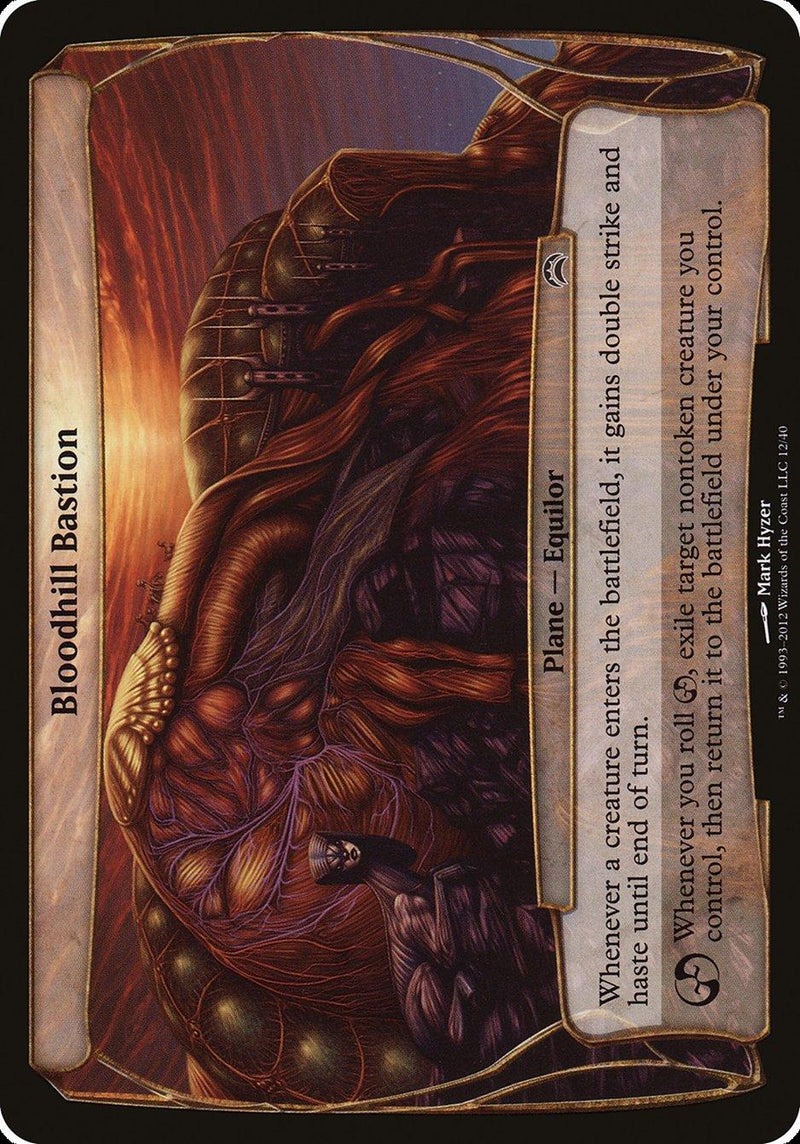 Bloodhill Bastion (Planes) [Planechase 2012 Planes] - Rocket TCG