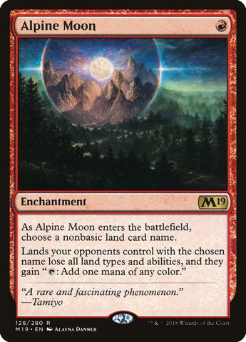 Alpine Moon [Core Set 2019] - Rocket TCG