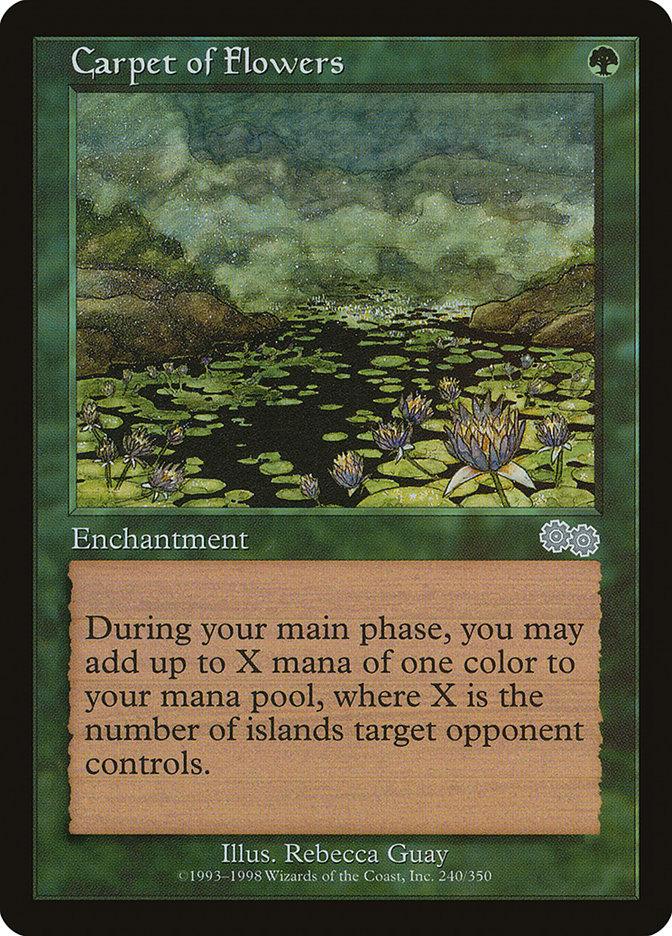 Carpet of Flowers [Urza's Saga] - Rocket TCG