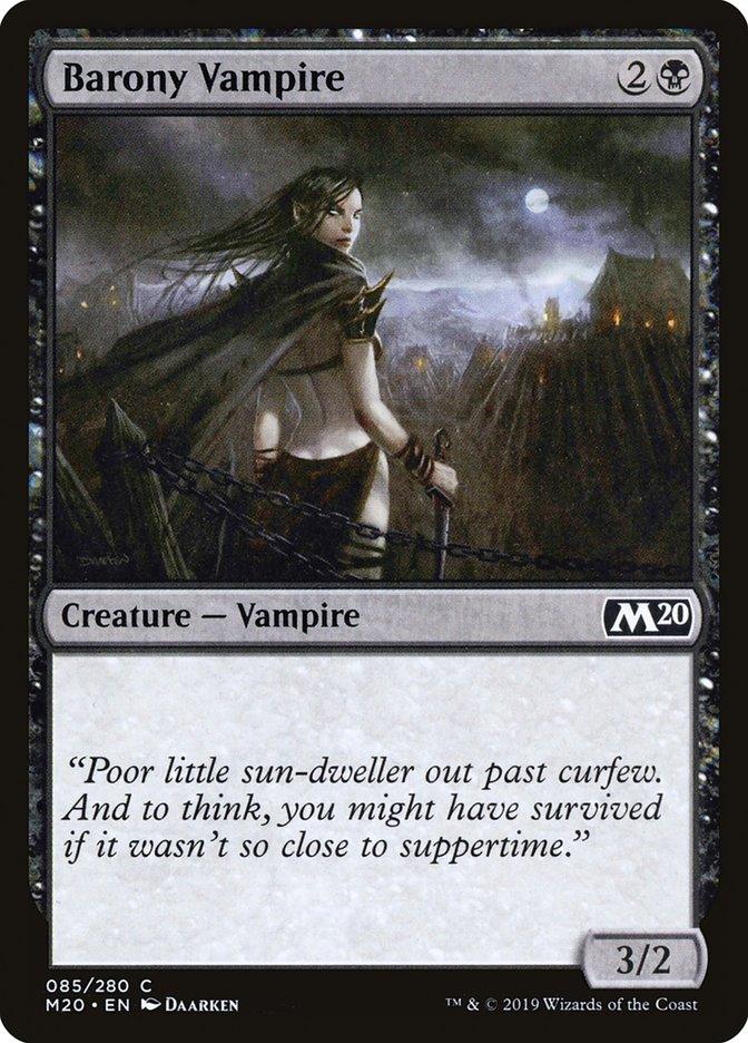 Barony Vampire [Core Set 2020] - Rocket TCG