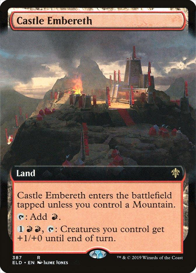 Castle Embereth (Extended Art) [Throne of Eldraine] - Rocket TCG