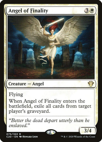 Angel of Finality [Commander 2020] - Rocket TCG