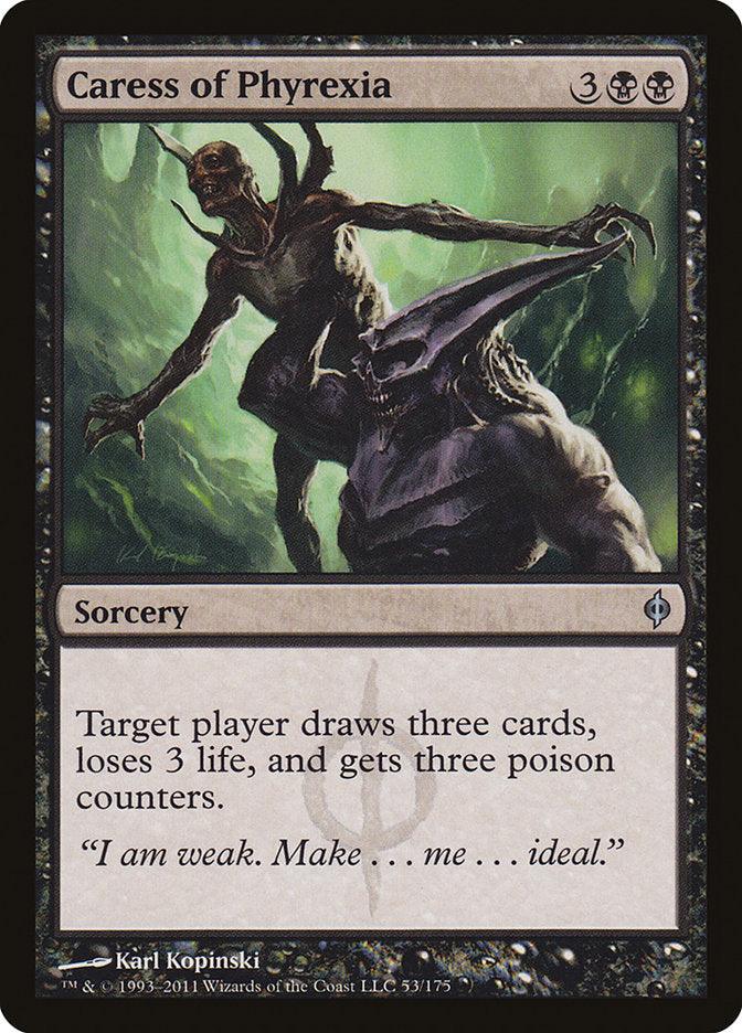 Caress of Phyrexia [New Phyrexia] - Rocket TCG