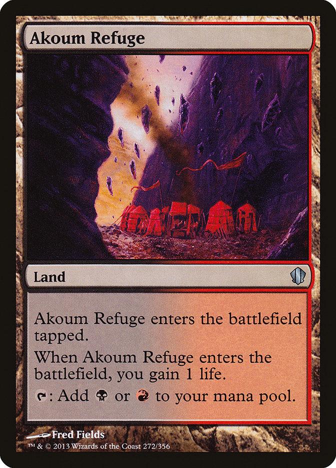 Akoum Refuge [Commander 2013] - Rocket TCG