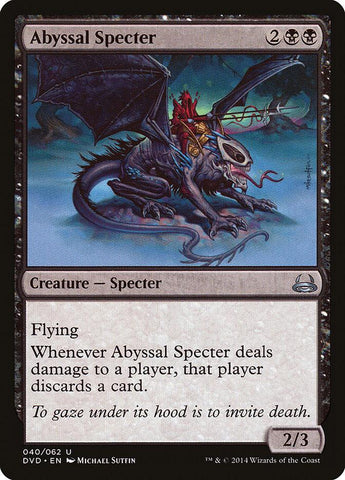 Abyssal Specter (Divine vs. Demonic) [Duel Decks Anthology] - Rocket TCG