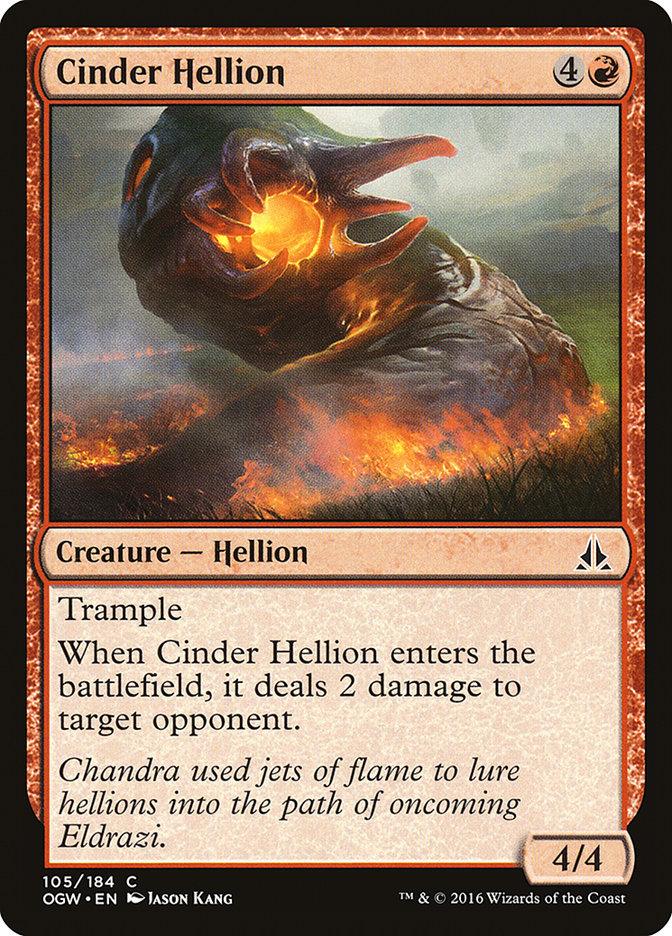 Cinder Hellion [Oath of the Gatewatch] - Rocket TCG