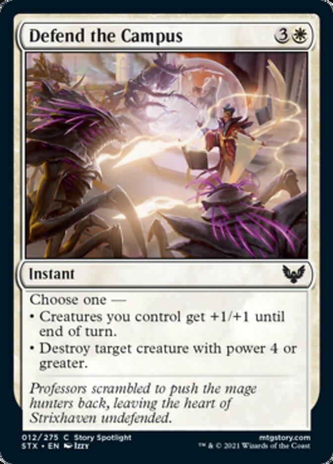 Defend the Campus [Strixhaven: School of Mages] - Rocket TCG