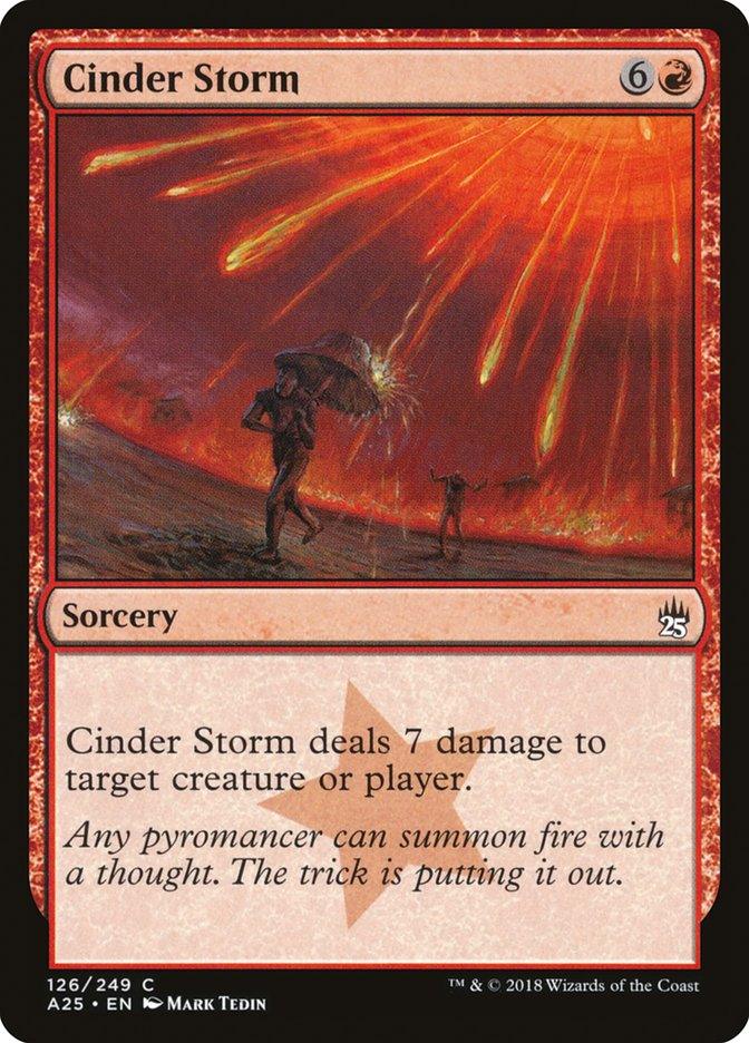 Cinder Storm [Masters 25] - Rocket TCG
