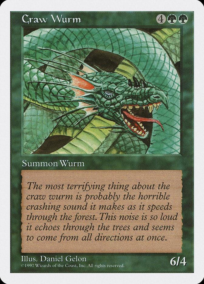 Craw Wurm [Fifth Edition] - Rocket TCG