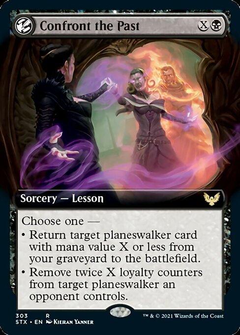Confront the Past (Extended Art) [Strixhaven: School of Mages] - Rocket TCG