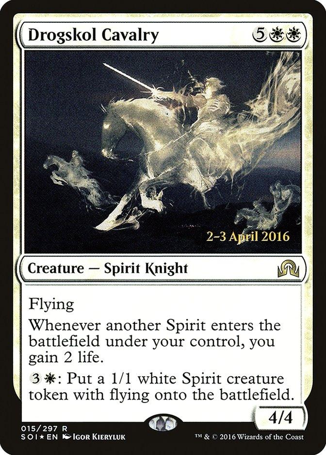 Drogskol Cavalry [Shadows over Innistrad Prerelease Promos] - Rocket TCG