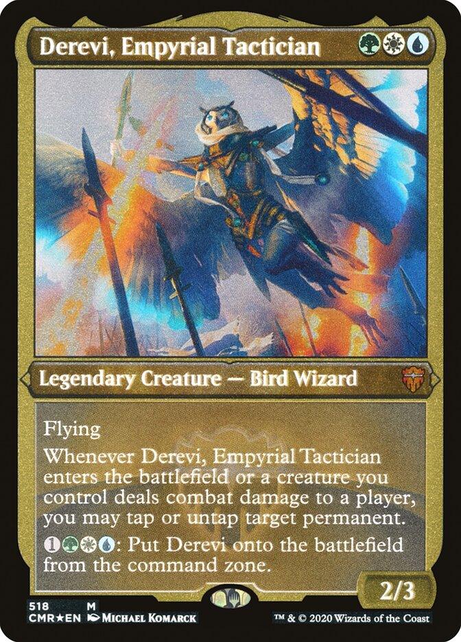 Derevi, Empyrial Tactician (Etched) [Commander Legends] - Rocket TCG