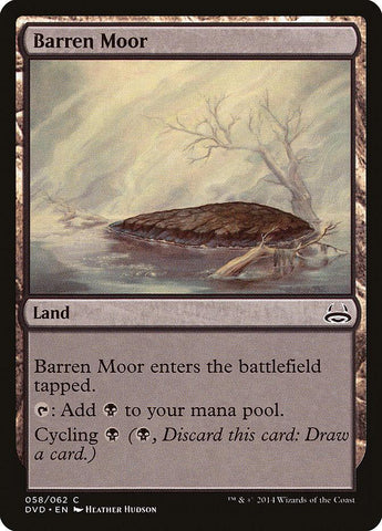 Barren Moor (Divine vs. Demonic) [Duel Decks Anthology] - Rocket TCG