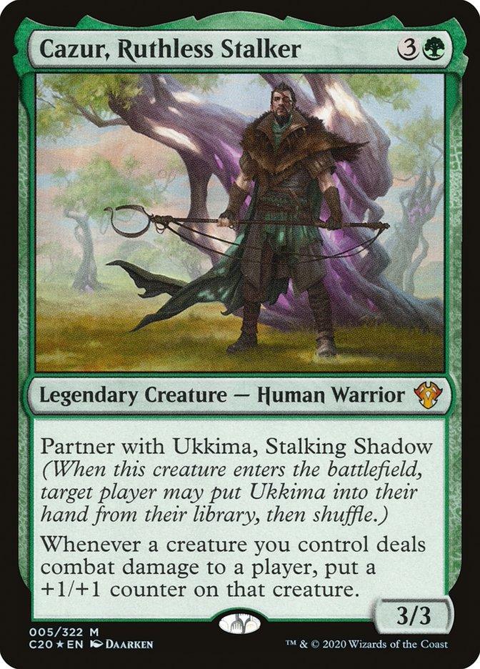Cazur, Ruthless Stalker [Commander 2020] - Rocket TCG
