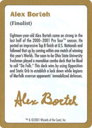 Alex Borteh Bio [World Championship Decks 2001] - Rocket TCG