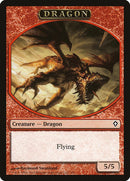 Dragon Token [Worldwake Tokens] - Rocket TCG