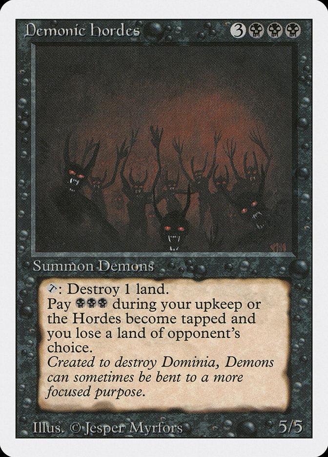 Demonic Hordes [Revised Edition] - Rocket TCG