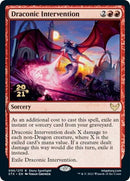 Draconic Intervention [Strixhaven: School of Mages Prerelease Promos] - Rocket TCG