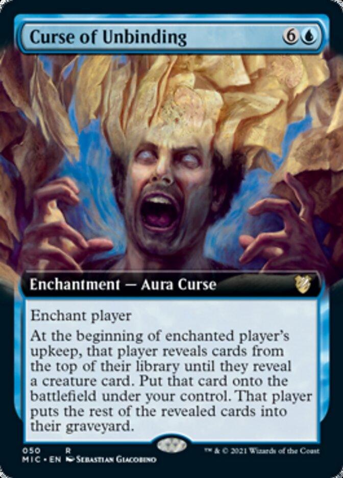 Curse of Unbinding (Extended Art) [Innistrad: Midnight Hunt Commander] - Rocket TCG