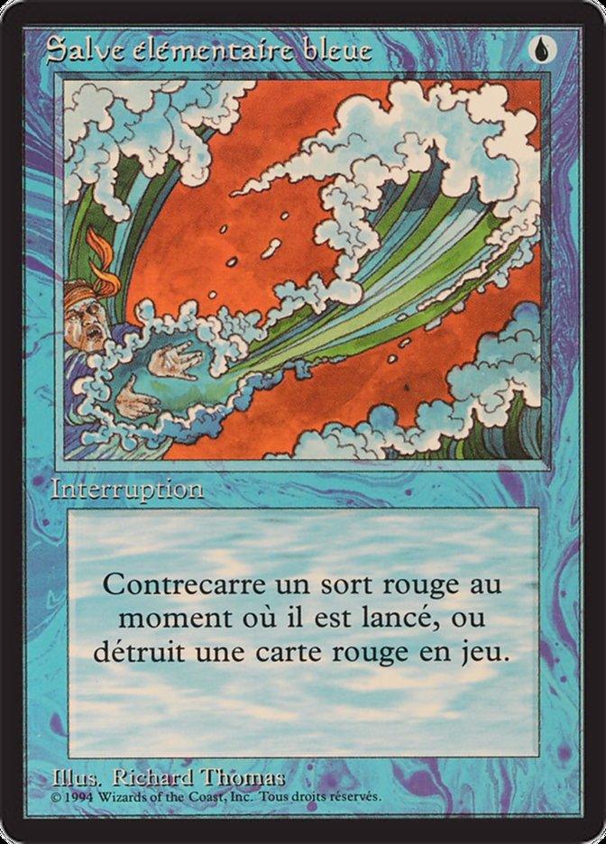 Blue Elemental Blast [Foreign Black Border] - Rocket TCG