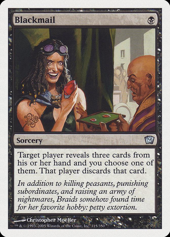 Blackmail [Ninth Edition] - Rocket TCG