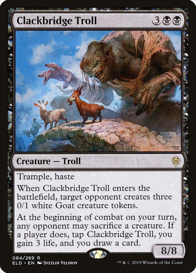 Clackbridge Troll [Throne of Eldraine] - Rocket TCG