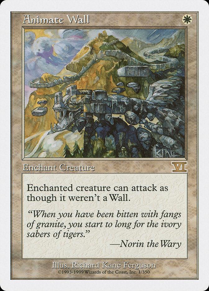 Animate Wall [Classic Sixth Edition] - Rocket TCG