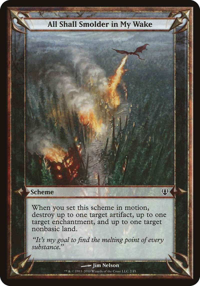 All Shall Smolder in My Wake (Schemes) [Archenemy Schemes] - Rocket TCG