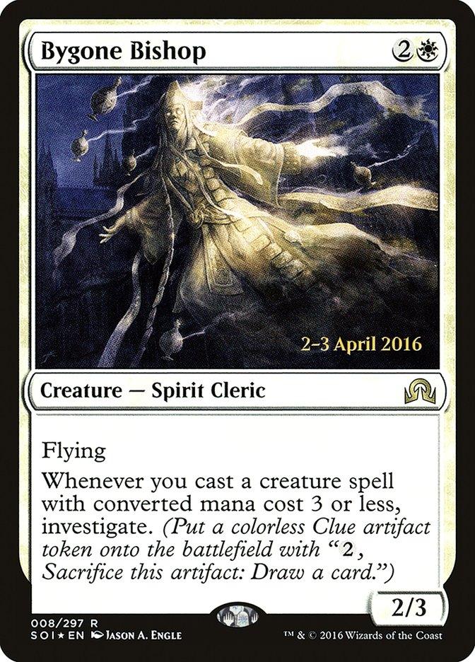 Bygone Bishop [Shadows over Innistrad Prerelease Promos] - Rocket TCG