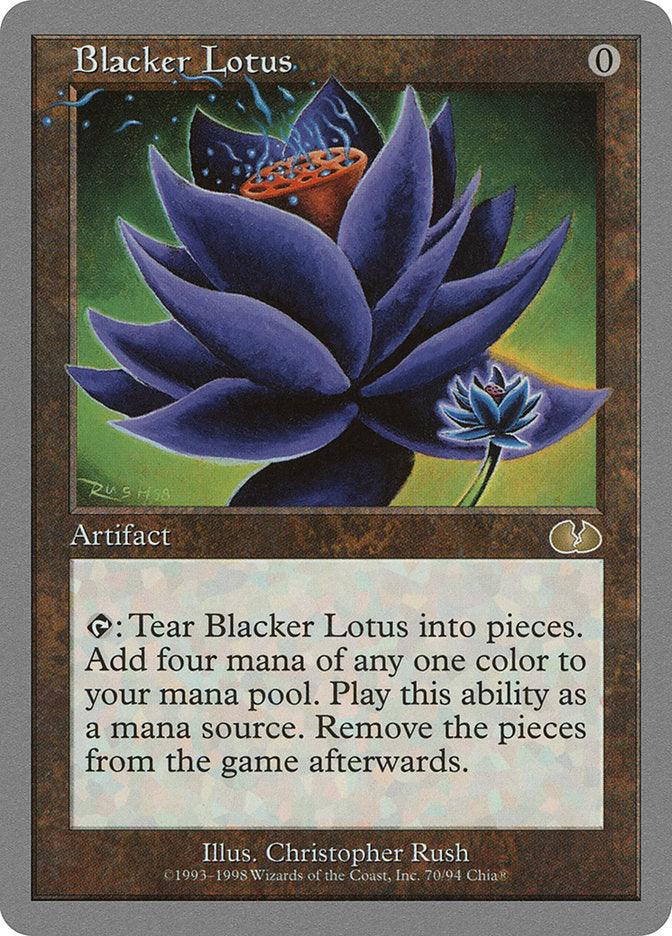 Blacker Lotus [Unglued] - Rocket TCG