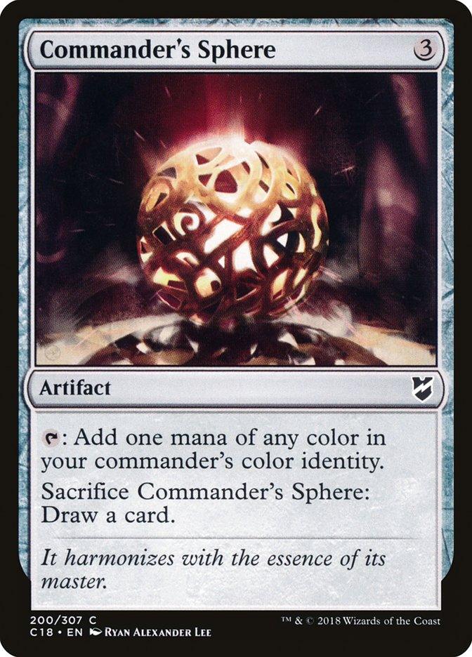 Commander's Sphere [Commander 2018] - Rocket TCG