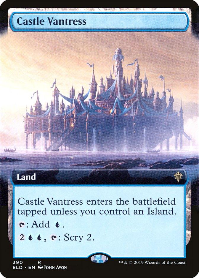 Castle Vantress (Extended Art) [Throne of Eldraine] - Rocket TCG