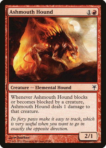 Ashmouth Hound [Duel Decks: Sorin vs. Tibalt] - Rocket TCG