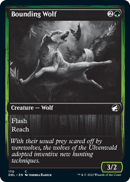 Bounding Wolf [Innistrad: Double Feature] - Rocket TCG
