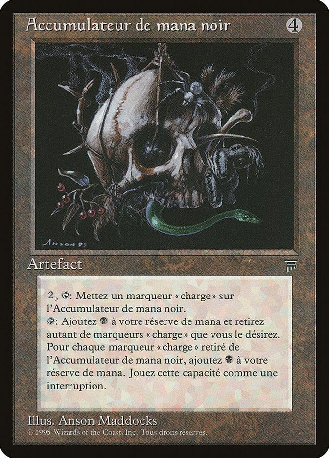Black Mana Battery (French) - "Accumulateur de mana noir" [Renaissance] - Rocket TCG