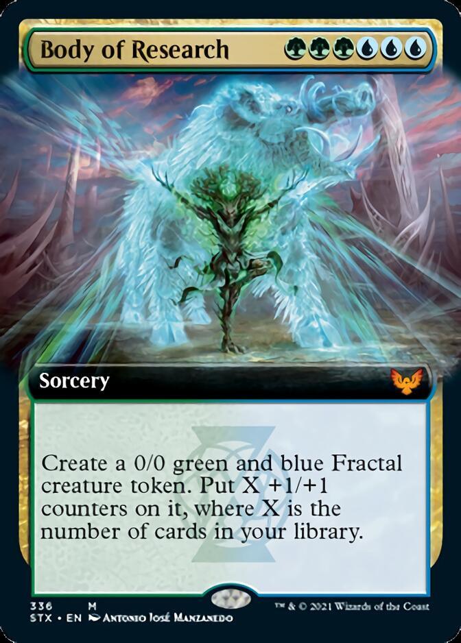 Body of Research (Extended Art) [Strixhaven: School of Mages] - Rocket TCG