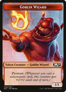 Demon // Goblin Wizard Double-sided Token [Core Set 2021 Tokens] - Rocket TCG