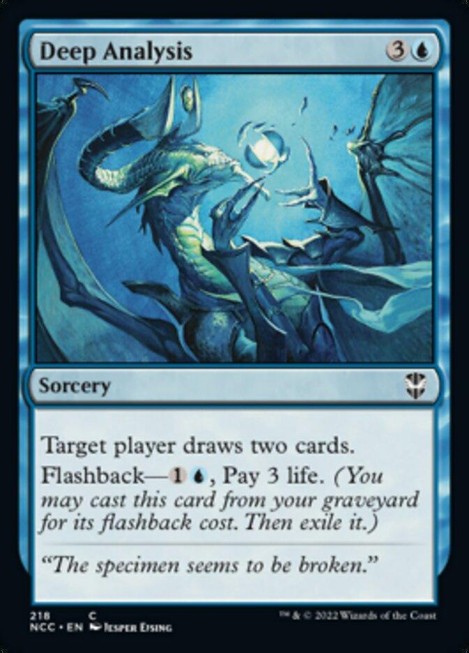 Deep Analysis [Streets of New Capenna Commander] - Rocket TCG