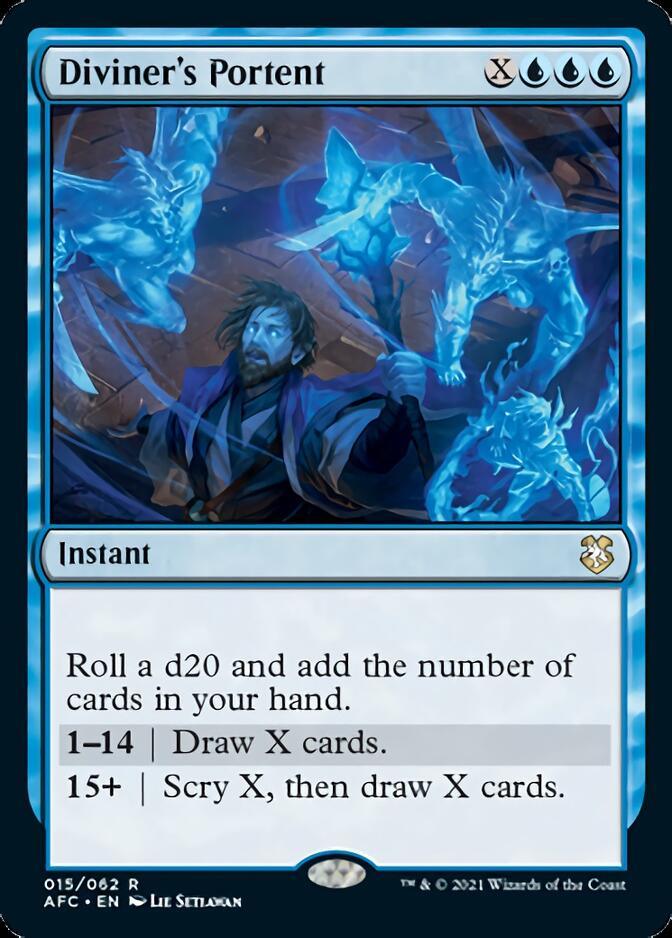 Diviner's Portent [Dungeons & Dragons: Adventures in the Forgotten Realms Commander] - Rocket TCG