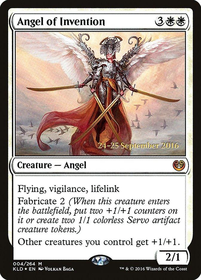 Angel of Invention [Kaladesh Prerelease Promos] - Rocket TCG