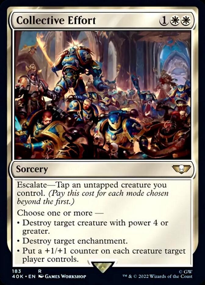 Collective Effort [Universes Beyond: Warhammer 40,000] - Rocket TCG
