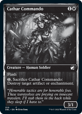 Cathar Commando [Innistrad: Double Feature] - Rocket TCG