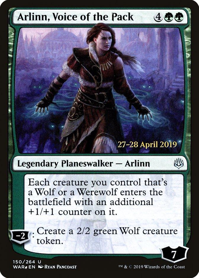 Arlinn, Voice of the Pack [War of the Spark Prerelease Promos] - Rocket TCG